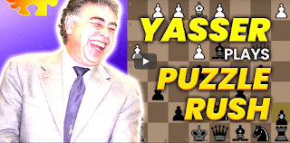 Yasser Seirawan tries PUZZLE RUSH for the first time!