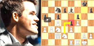 The Best Game of the Day - Artemiev vs Carlsen - Tournament World Blitz Championship (2018)