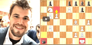 The Incrible Whiskey Immortal game, Carlsen against Karjakin in Lindores Abbey Chess Stars (2019)
